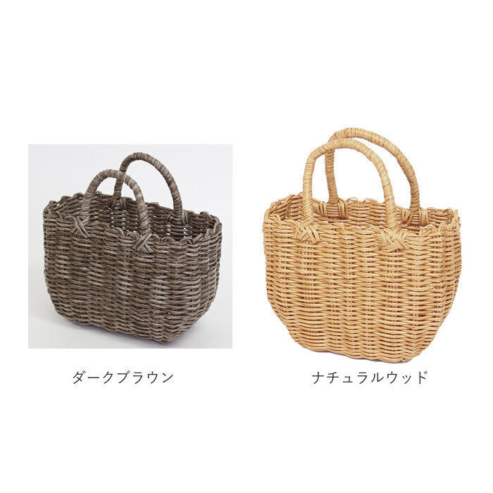 BACKYARD FAMILY「村田屋産 かごバッグ トート 小さめ トートバッグ 通販 かごバック カゴバッグ カゴバック」|かごバッグ|