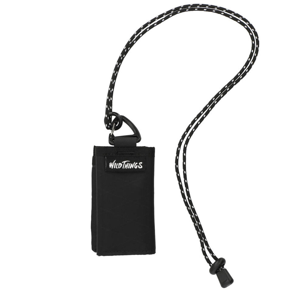 BACKYARD FAMILY「WILD THINGS ワイルドシングス ネックウォレット 通販 モバイルウォレット ストラップ」|財布|ブラック1