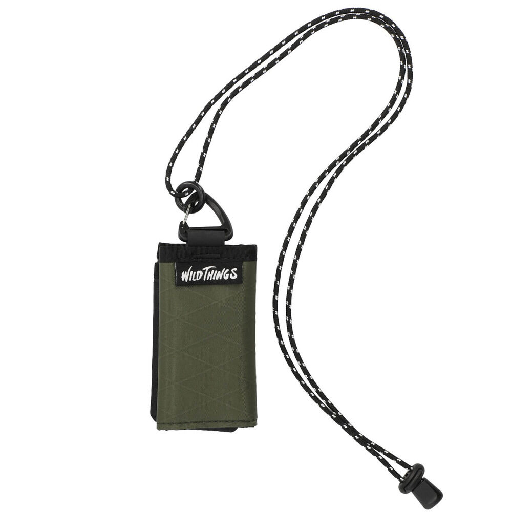 BACKYARD FAMILY「WILD THINGS ワイルドシングス ネックウォレット 通販 モバイルウォレット ストラップ」|財布|グリーン1