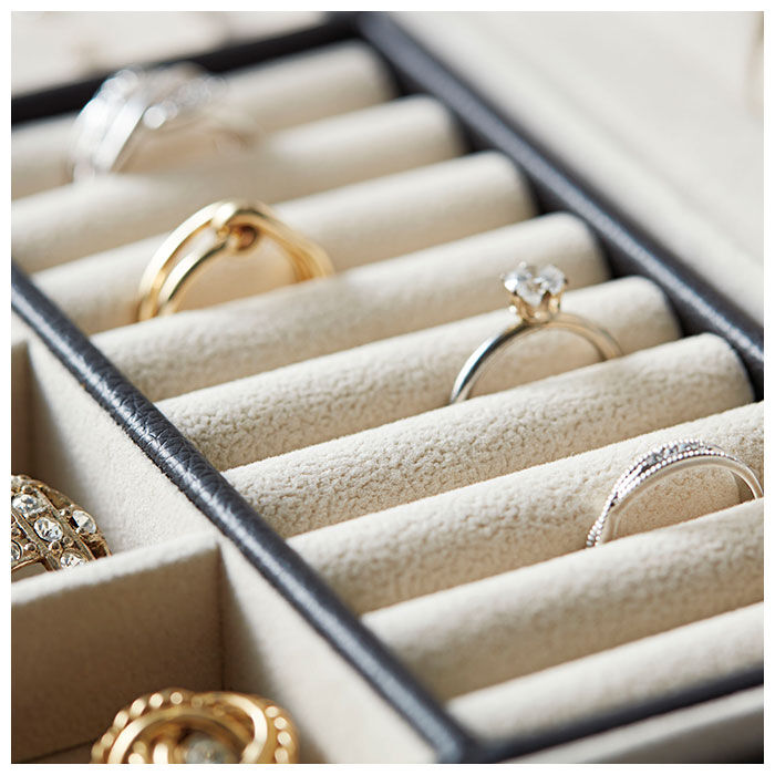 BACKYARD FAMILY「ジュエリーボックス 大容量 通販 ジュエリー アクセサリー ケース 保管 収納 宝石箱 小物入れ」|その他|