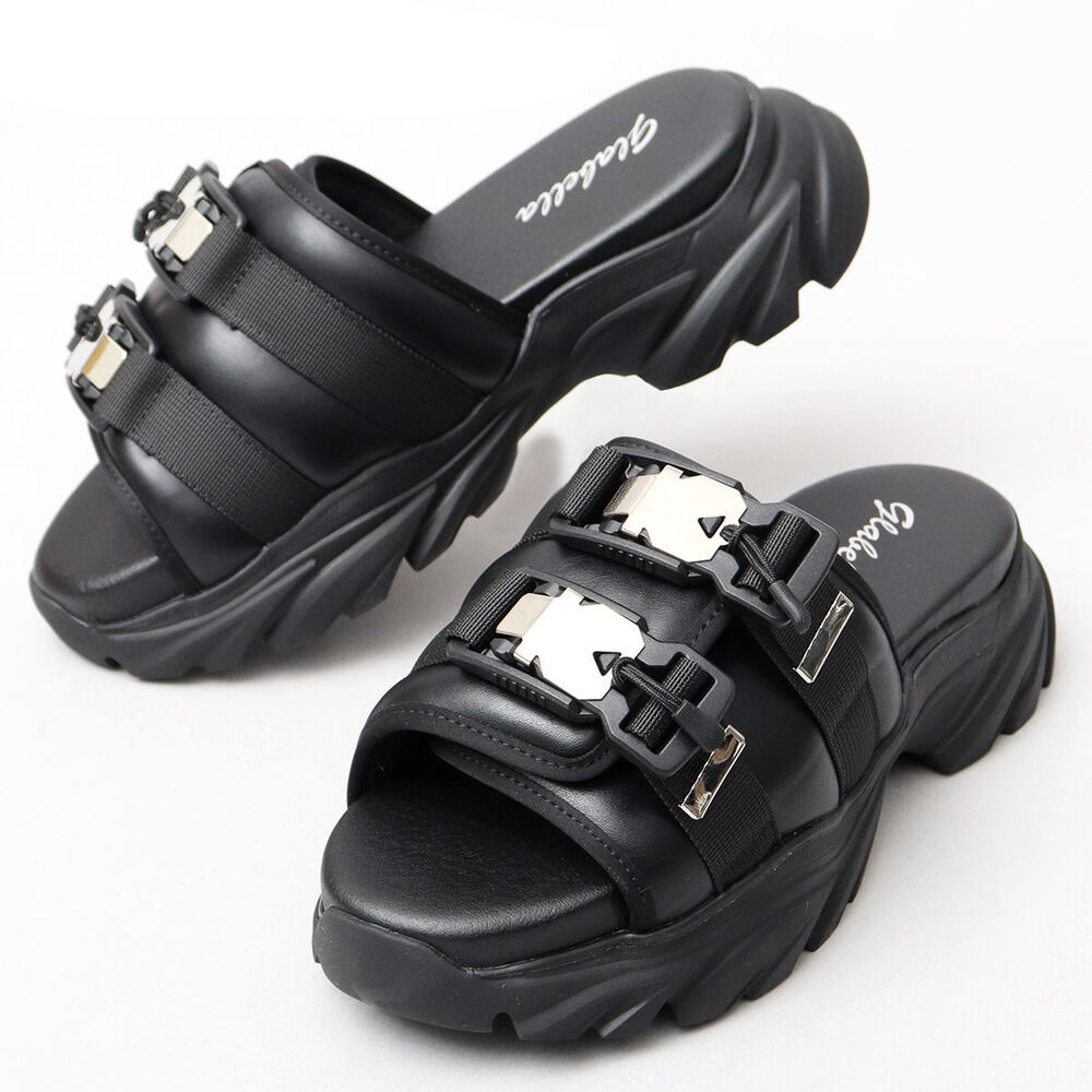 BACKYARD FAMILY「グラベラ サンダル glabella GLBT-289 通販 厚底 メンズ おしゃれ ブランド」|サンダル|ブラック1