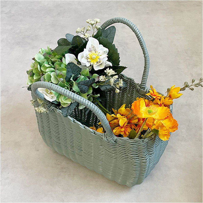 BACKYARD FAMILY「かごバッグ PPバッグ ミドル 通販 カゴバッグ バスケット トート トートバッグ トートバック」|かごバッグ|