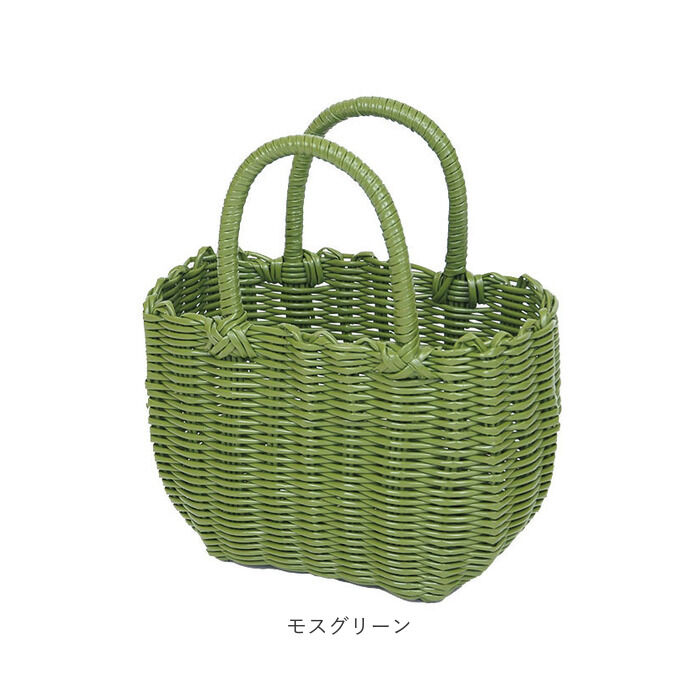 BACKYARD FAMILY「かごバッグ PPバッグ ミニ 通販 カゴバッグ バスケット トート トートバッグ トートバック」|かごバッグ|