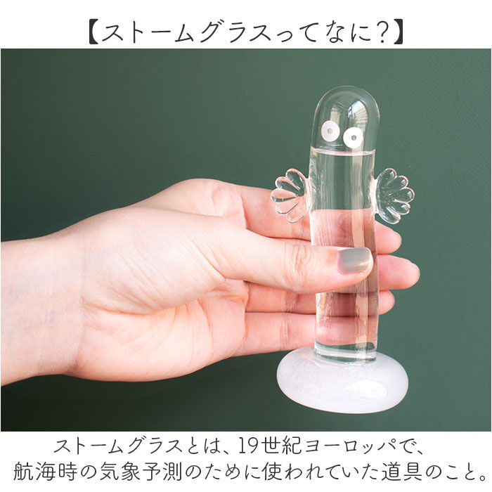 BACKYARD FAMILY「ムーミン ストームグラス 通販 気象計 天気予報 サイエンス 科学 天気 天候 気温 オブジェ」|その他|