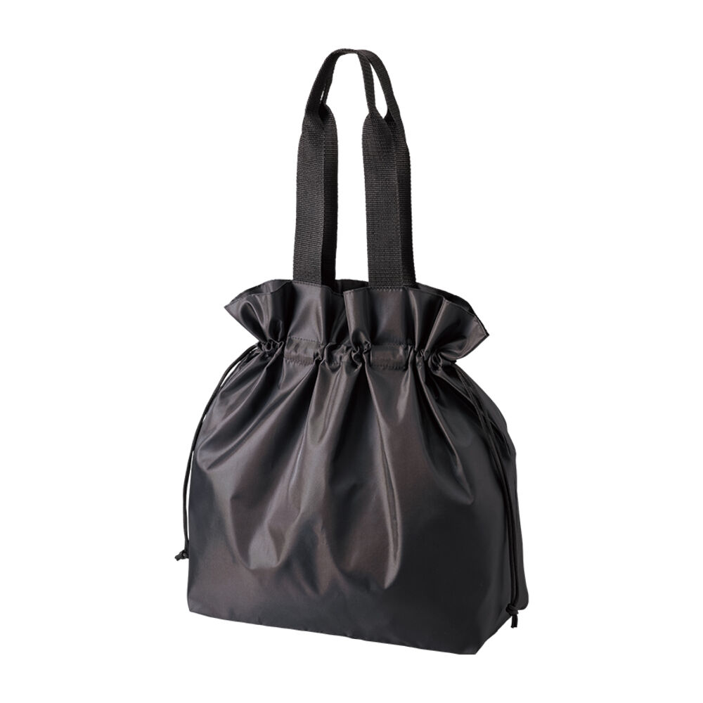 BACKYARD FAMILY「トートバッグ 巾着 通販 巾着トートバック 巾着トート 巾着バッグ エコバッグ エコバック」|トートバッグ|ブラック1