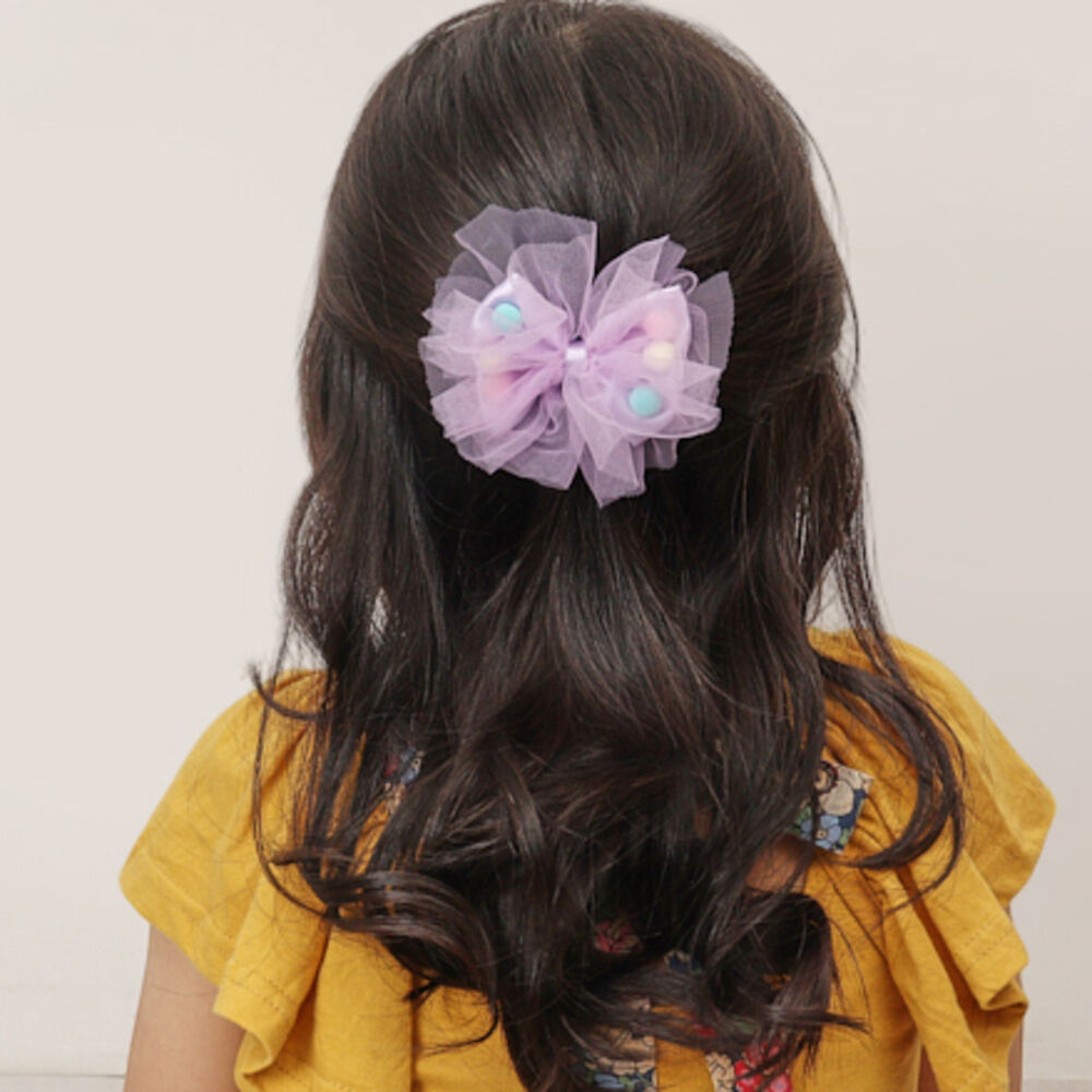 BACKYARD FAMILY「RORA ヘアクリップ 通販 ローラ ダニエラ ヘアークリップ ヘアアクセサリー 髪飾り キッズ」|その他|パープル1