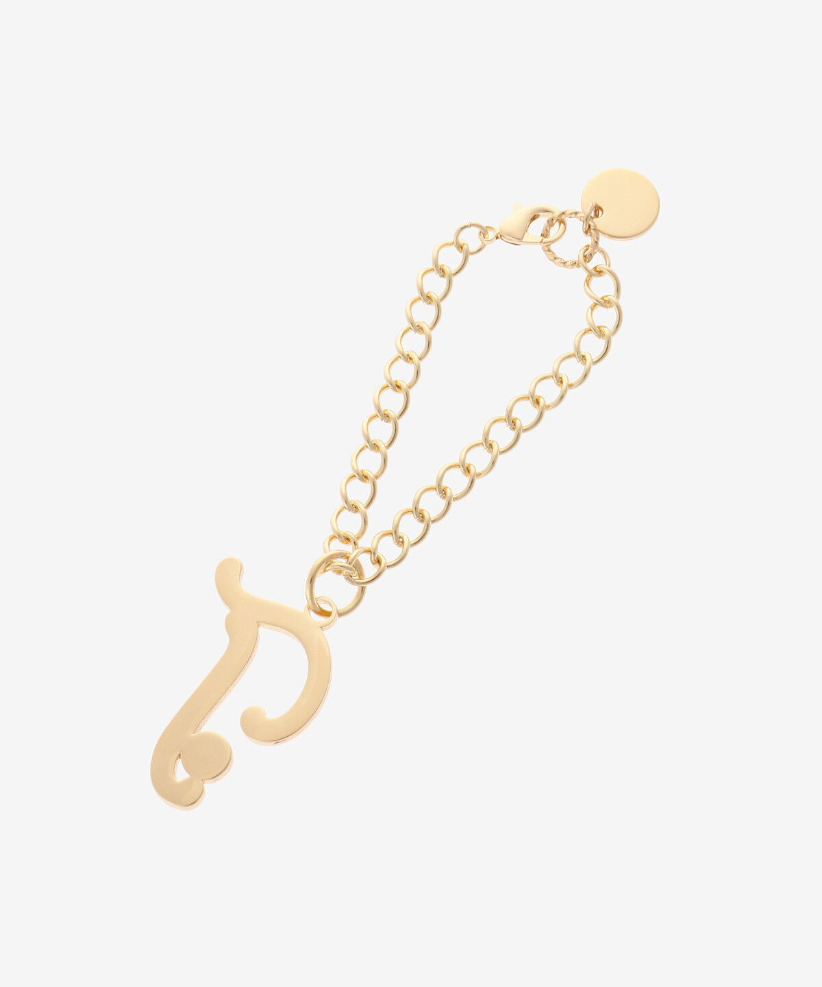 Samantha Vega「手書き風イニシャルチャーム（T)」|チャーム・キーホルダー|