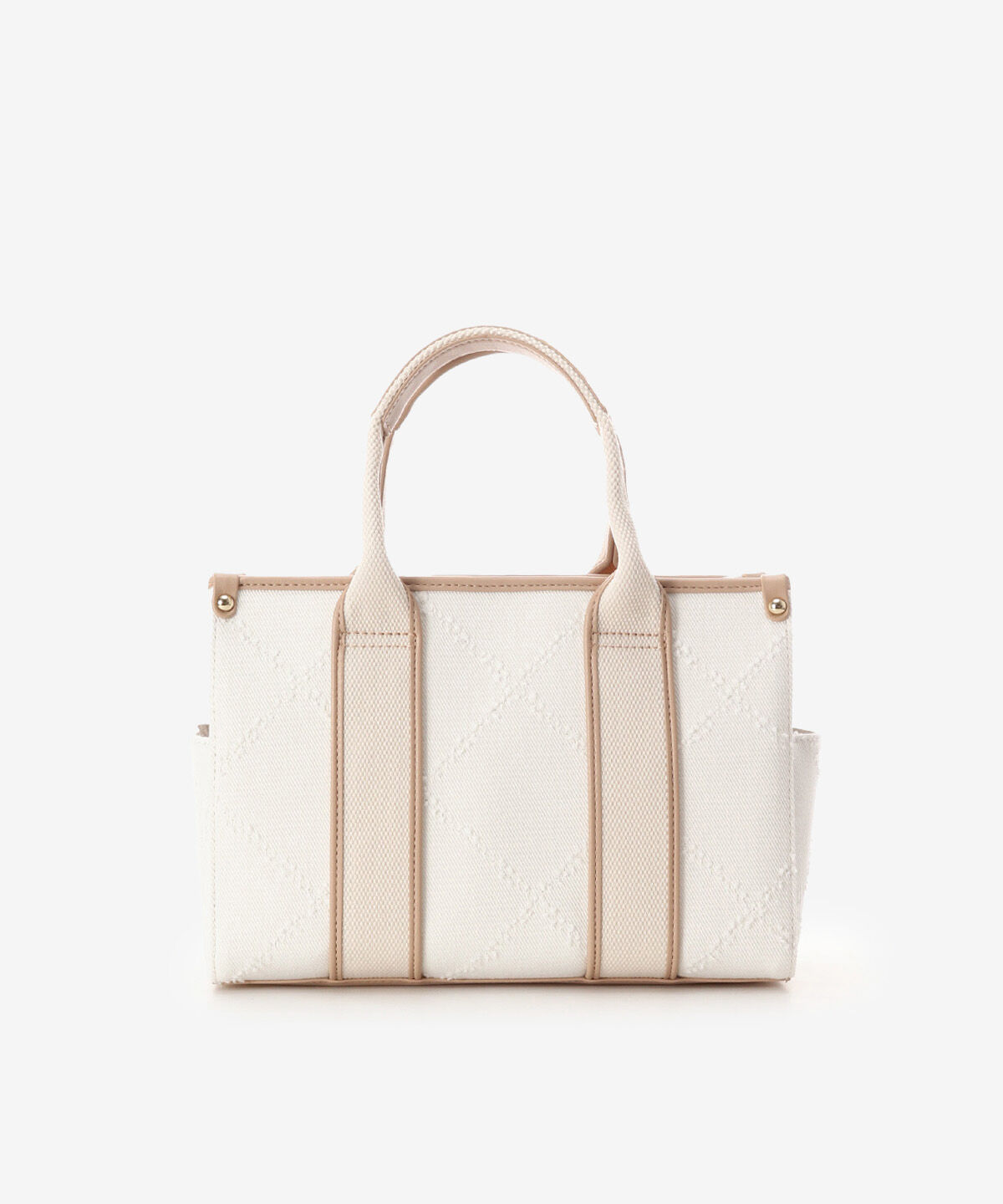 Samantha Vega「ロゴテープデニム風トート（小）」|ハンドバッグ|