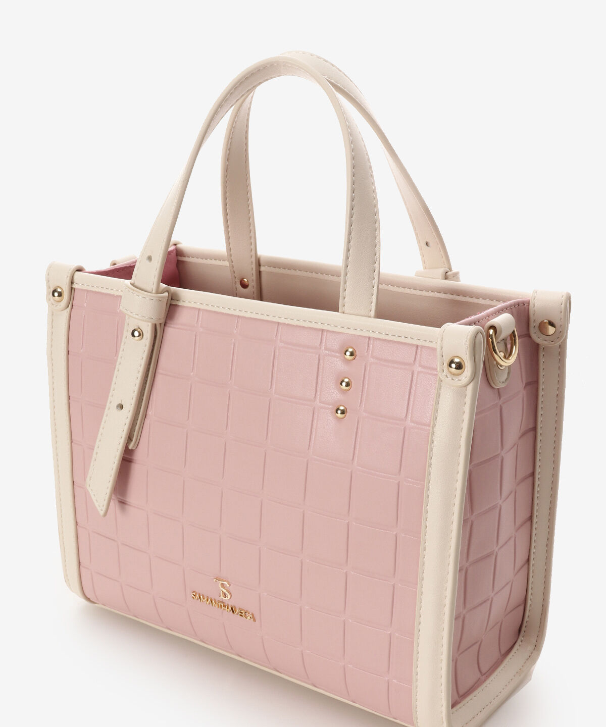 Samantha Vega「タイル横型ハンドバッグ」|ハンドバッグ|