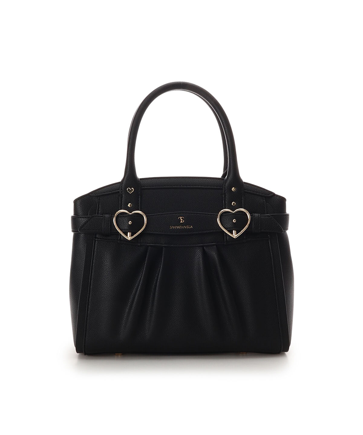 Samantha Vega「ハートベルトハンドバッグ」|ハンドバッグ|ブラック