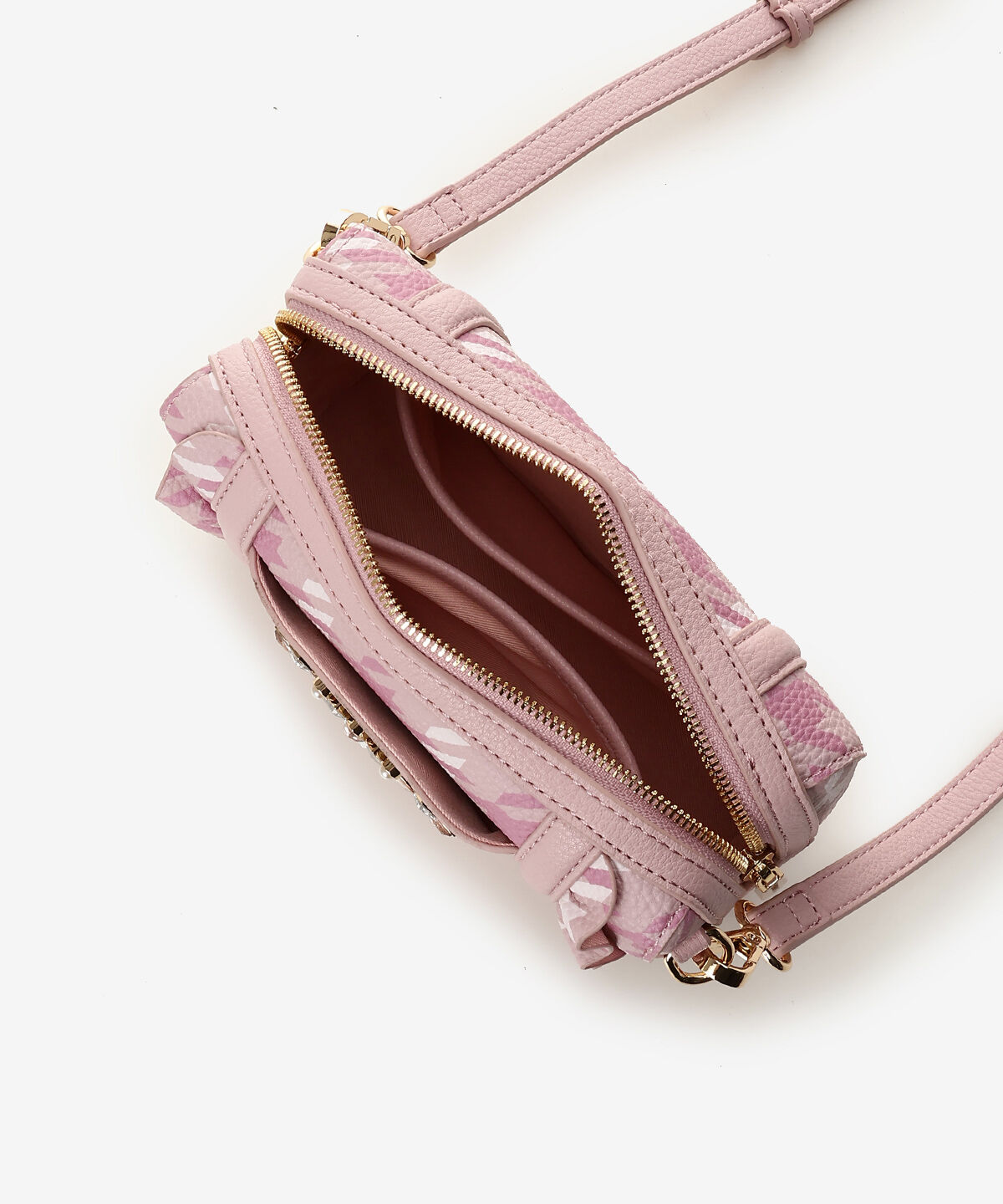 Samantha Vega「チェックビジューフリルショルダーバッグ」|ショルダー・メッセンジャー|