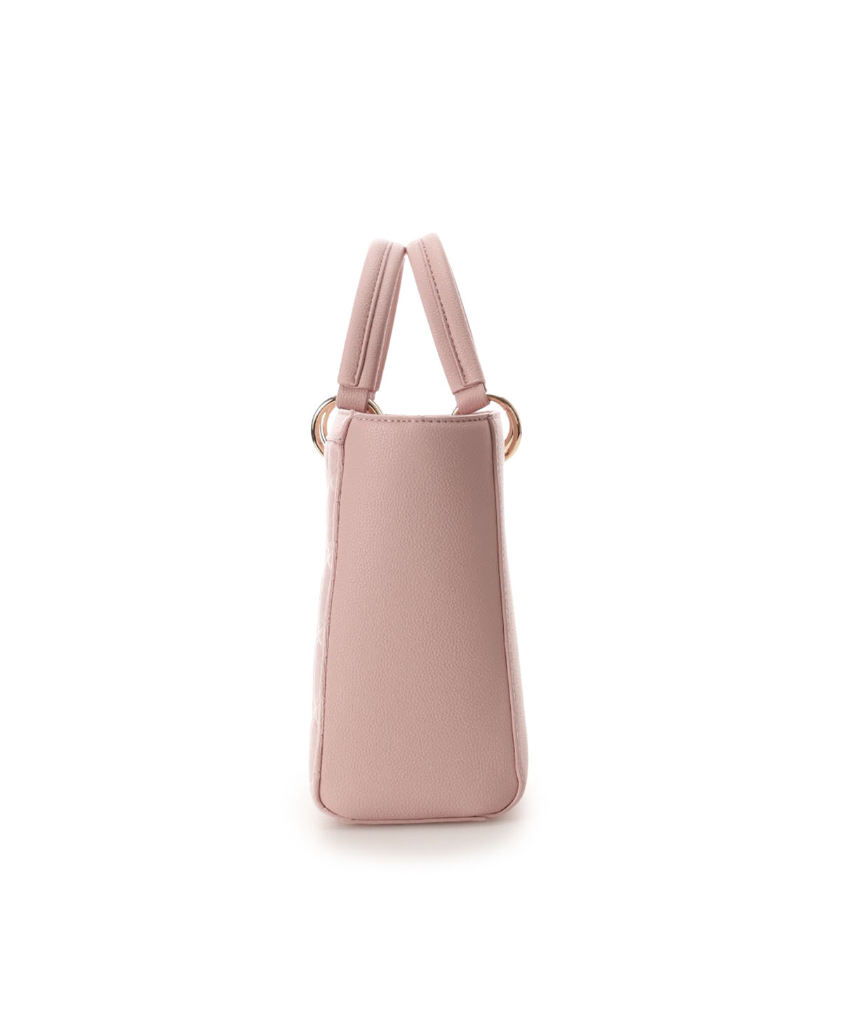 Samantha Vega「ベロアキルティングスタッズスクエアバッグ」|ハンドバッグ|