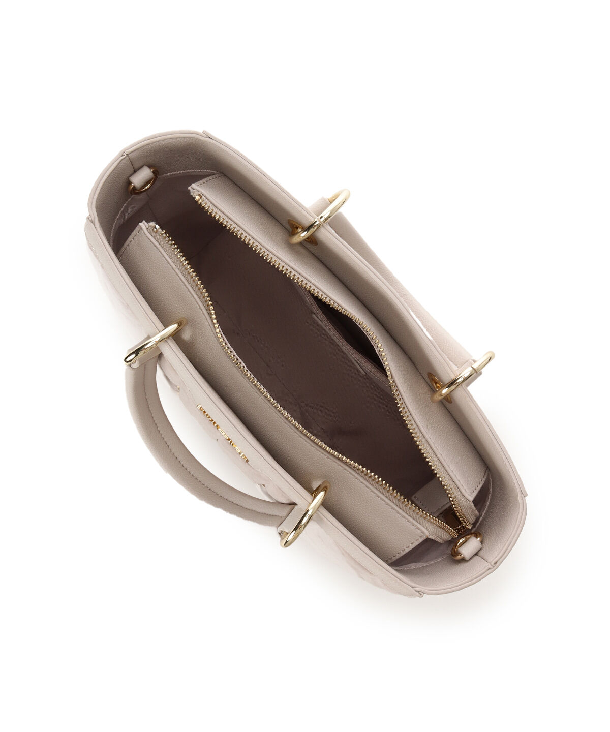 Samantha Vega「ベロアキルティングスタッズスクエアバッグ」|ハンドバッグ|