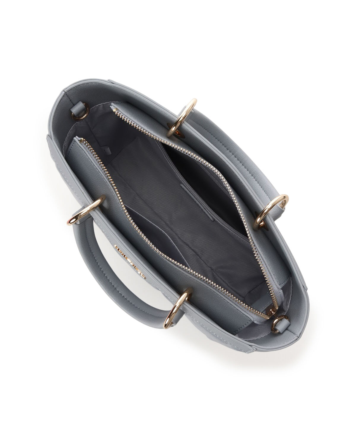 Samantha Vega「ベロアキルティングスタッズスクエアバッグ」|ハンドバッグ|