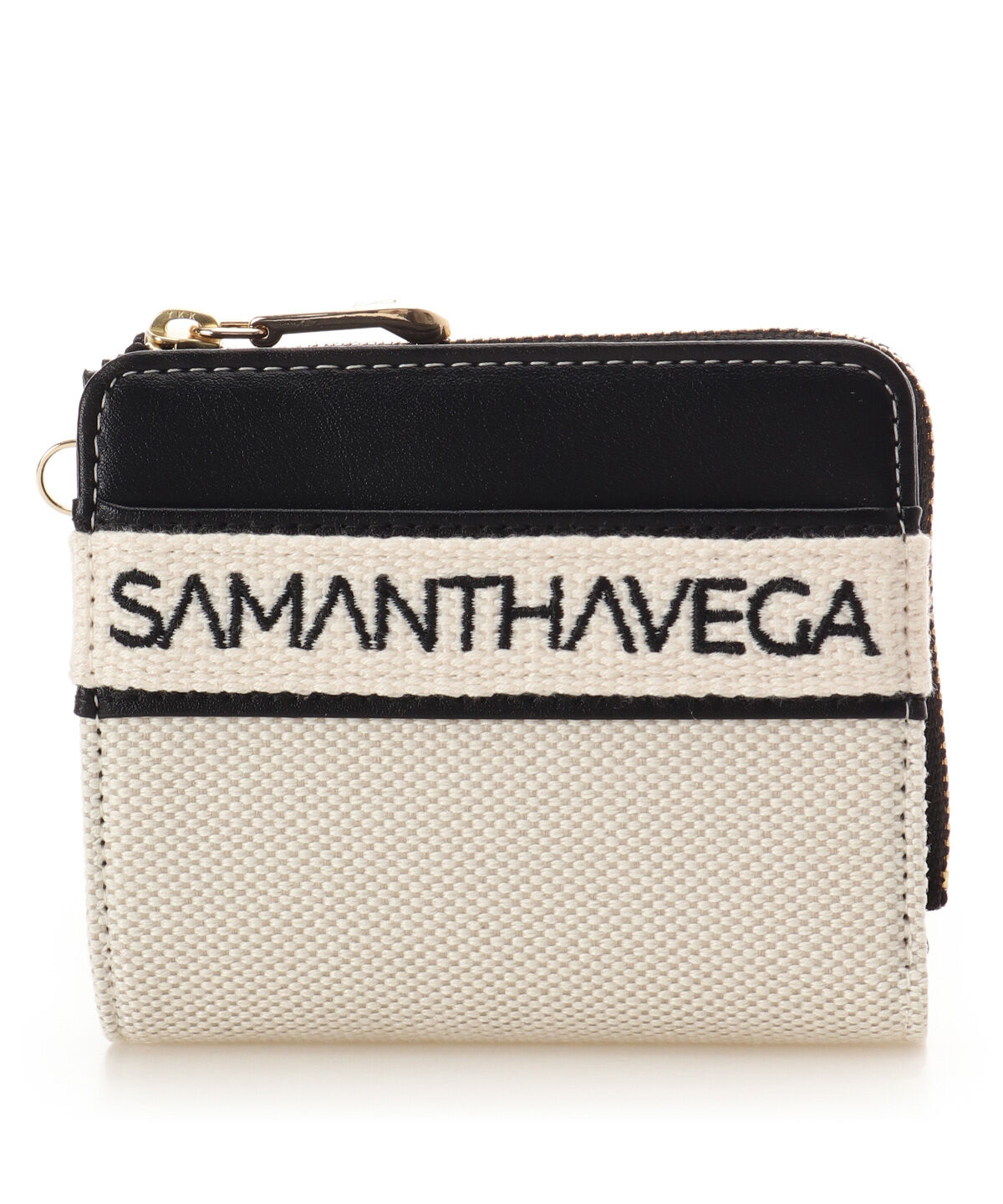 Samantha Vega「ロゴテープ折財布」|財布|