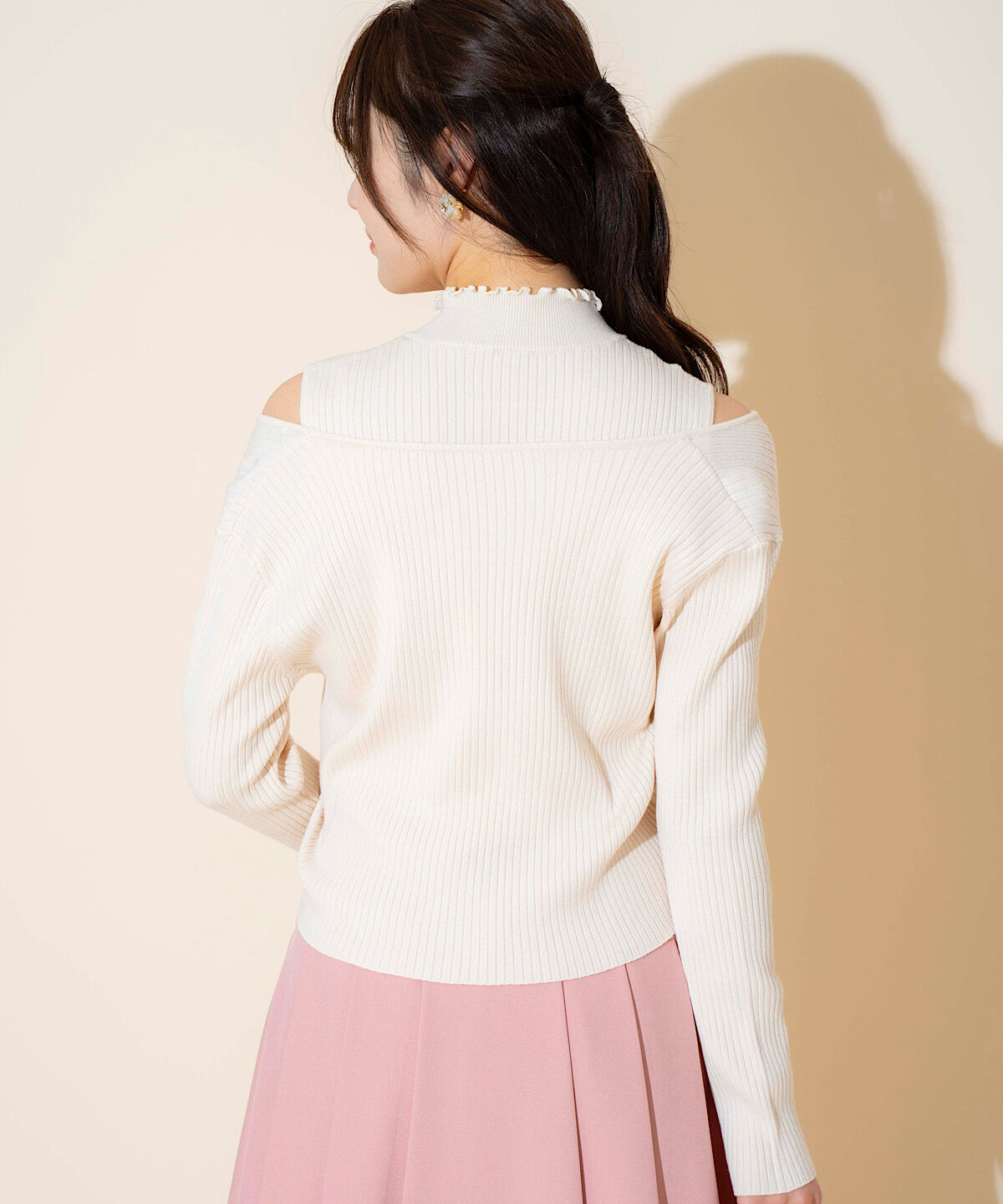 WILLSELECTION「ロゴ刺繍アンサンブル」|ニット・セーター|