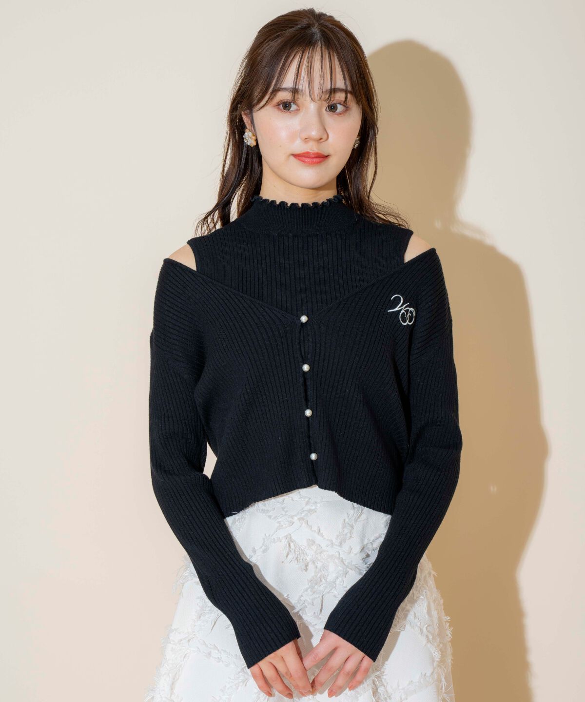 WILLSELECTION「ロゴ刺繍アンサンブル」|ニット・セーター|