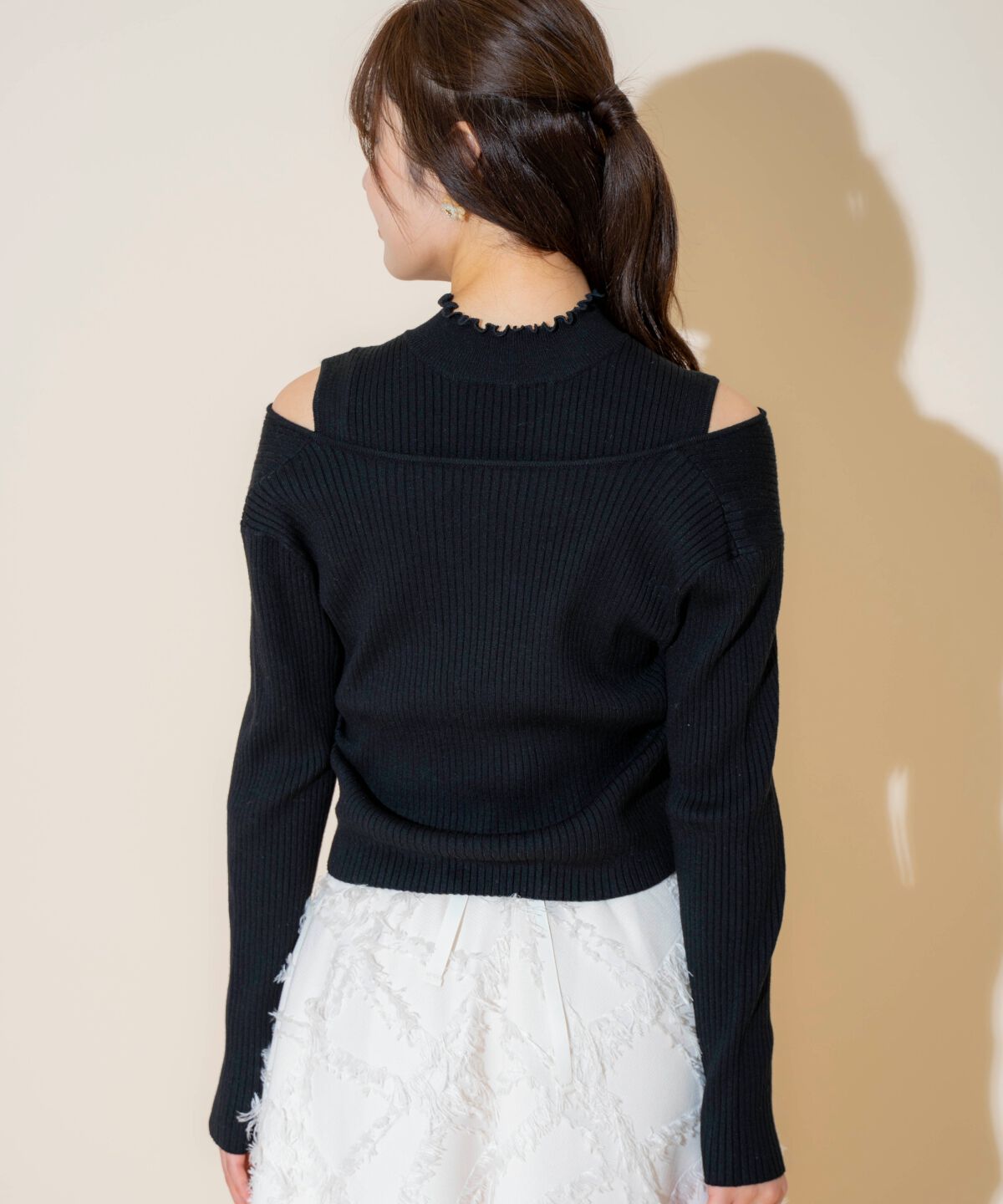 WILLSELECTION「ロゴ刺繍アンサンブル」|ニット・セーター|