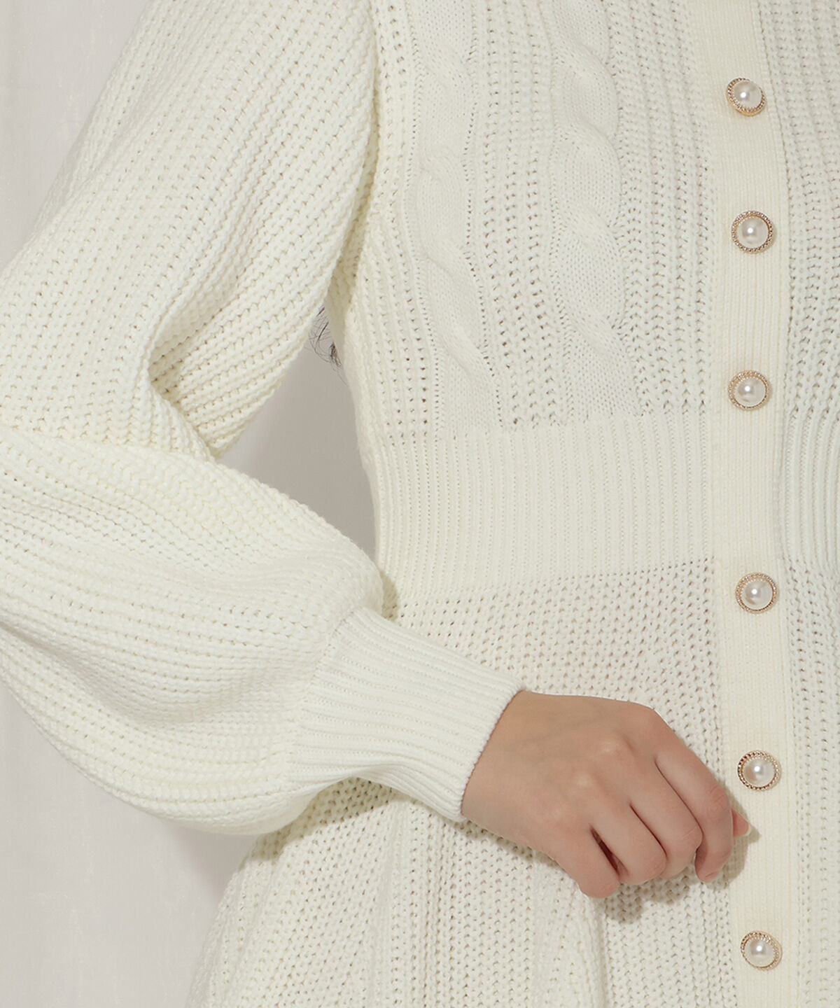 WILLSELECTION「ケーブルニットワンピース」|ワンピース|