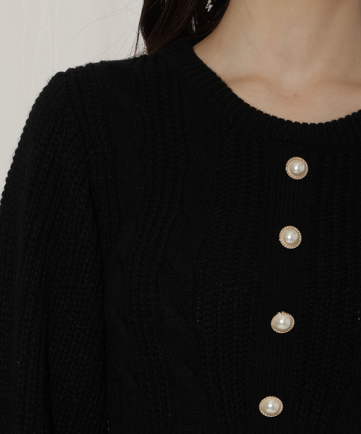 WILLSELECTION「ケーブルニットワンピース」|ワンピース|