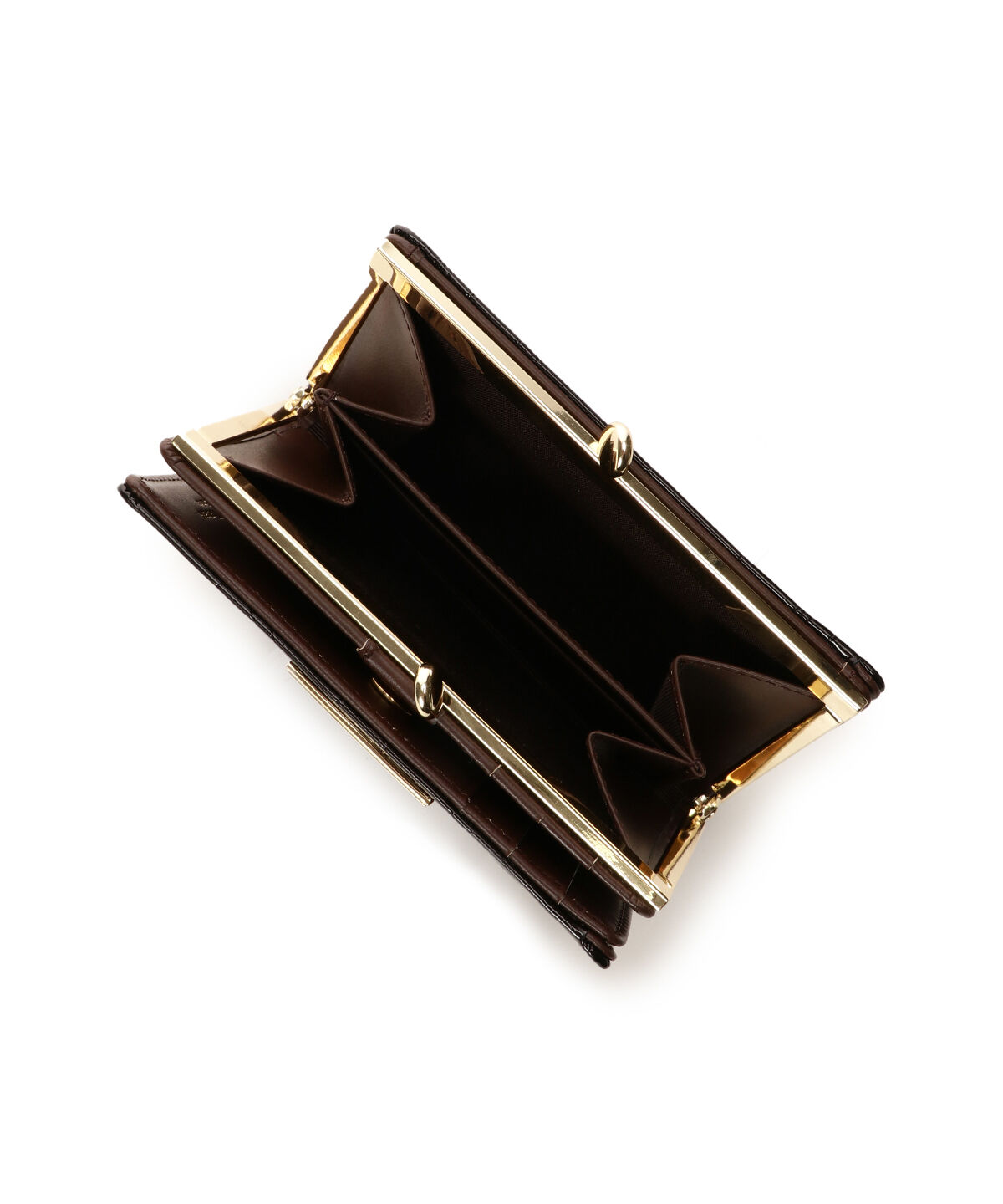 Samantha Thavasa Petit Choice「エナメルハート型押し 折財布」|財布|