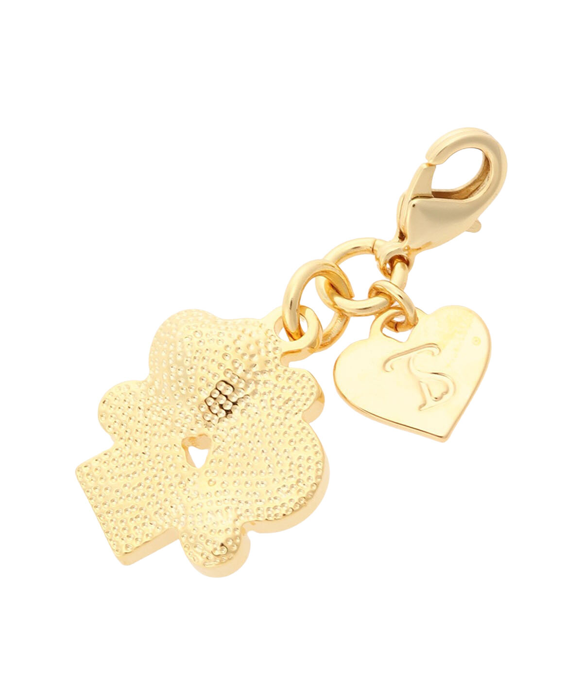 Samantha Thavasa Petit Choice「ハートビジューファスナーチャーム」|チャーム・キーホルダー|