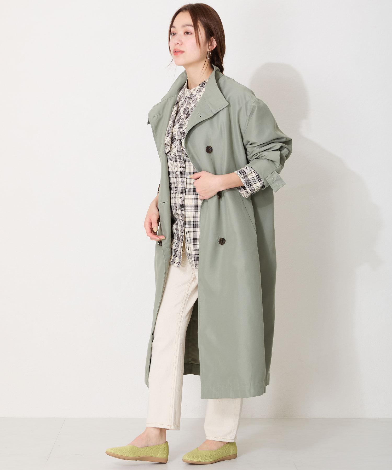 ORiental TRaffic「【洗濯OK】 ニットパンプス /R-3215 軽量 フラット ニット 通気性 柔らかい」|パンプス|