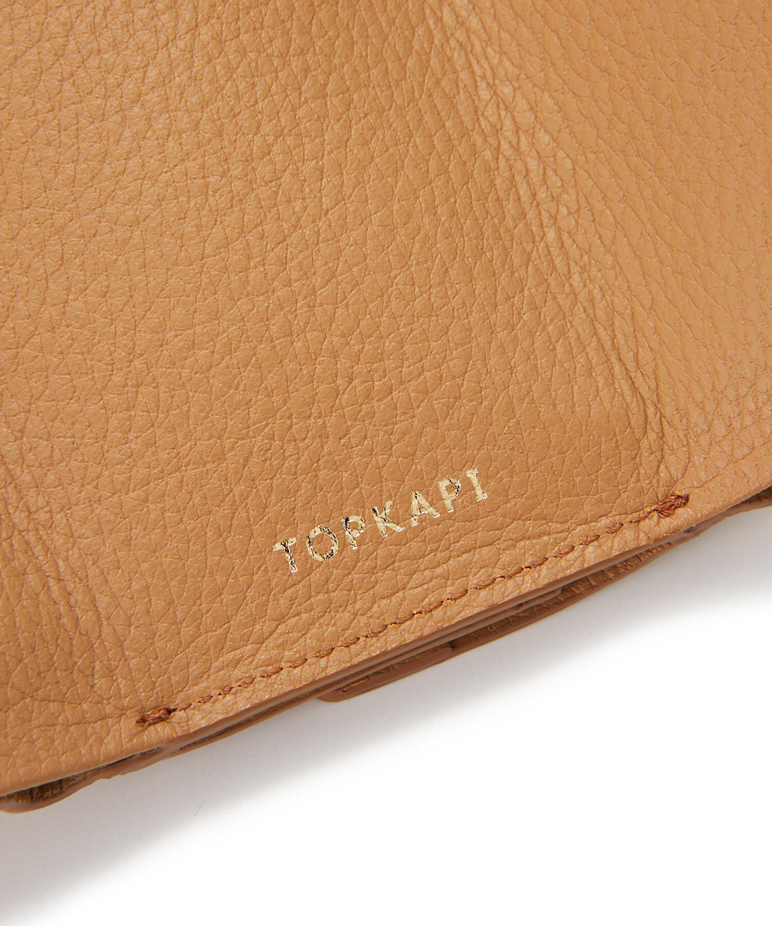 TOPKAPI 「【TOPKAPI】 gemdrops ジェムドロップ ミニエンボスレザー 天然石 三つ折り 財布」|財布|