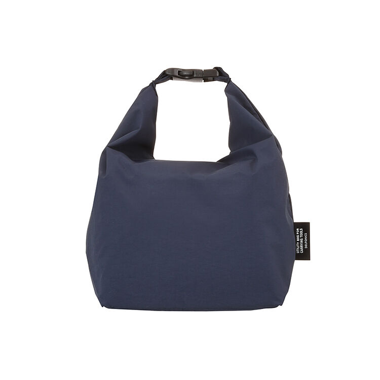 DELFONICS「インナーキャリング スタッド ロールトップバッグ」|ハンドバッグ|ダークブルー