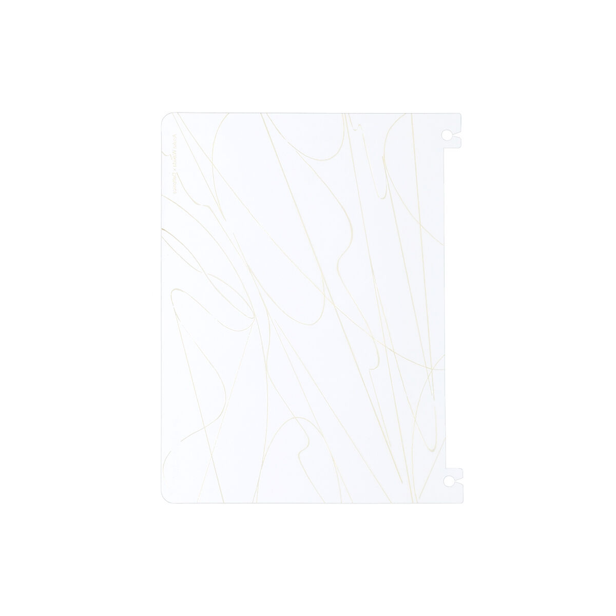 Rollbahn「【直営店限定】Asuka Wakida ロルバーン ポケット付メモL用 プロテクター」|ステーショナリー|