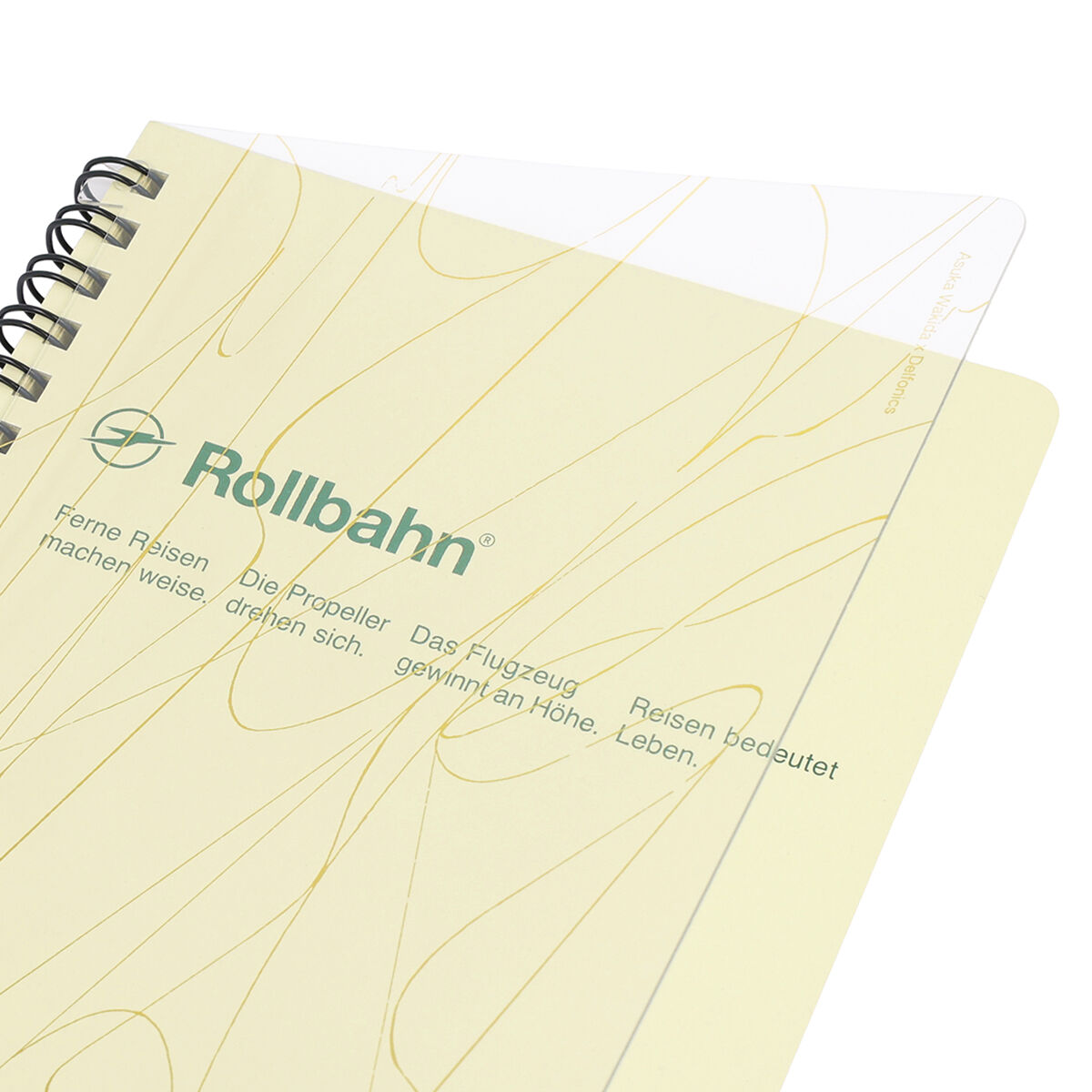 Rollbahn「【直営店限定】Asuka Wakida ロルバーン ポケット付メモL用 プロテクター」|ステーショナリー|