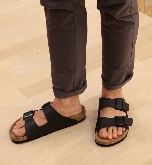 BIRKENSTOCK「【ビルケンシュトック】アリゾナ/ブラック ビルコフロー/サンダル メンズ レディース」|サンダル|