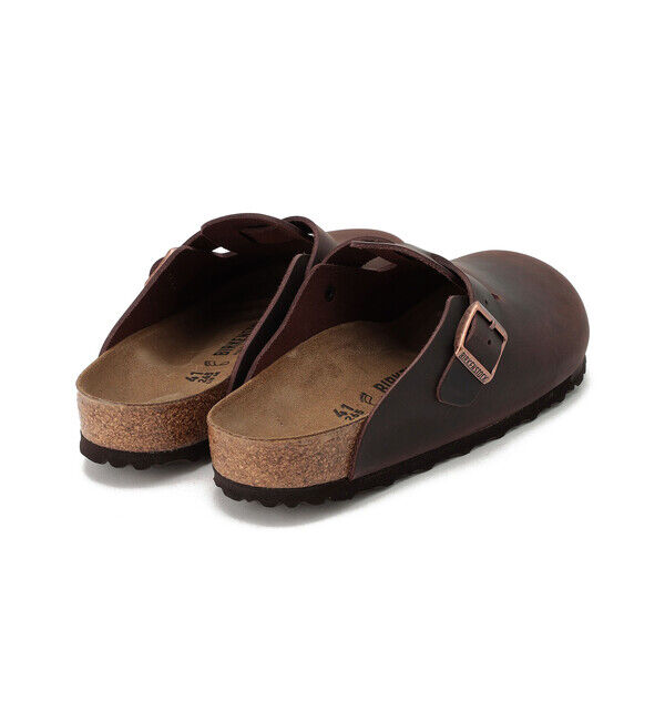 BIRKENSTOCK「【ビルケンシュトック】ボストン/ハバナ ナチュラルレザー/クロッグ メンズ レディース」|サンダル|