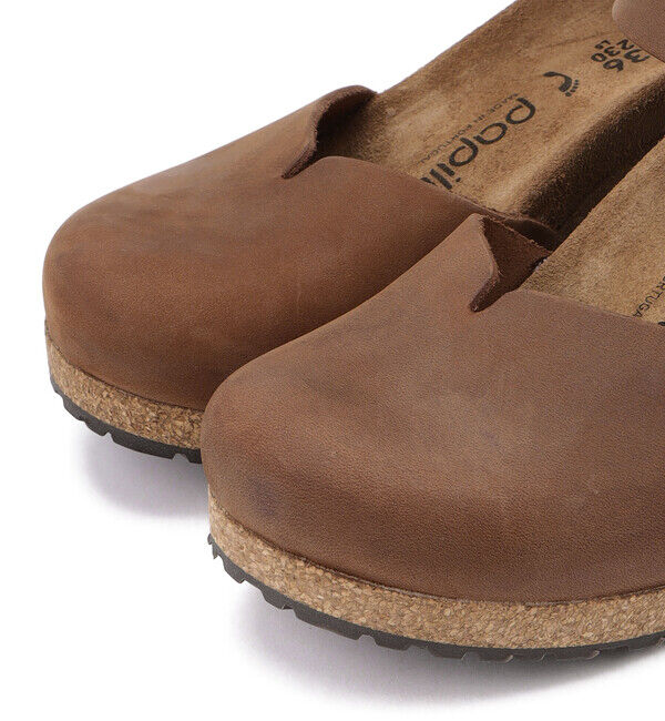 Papillio「【パピリオ】メリー リングバックル/コニャック ナチュラルレザー/サンダル レディース」|サンダル|