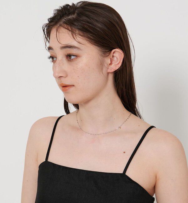 UNITED ARROWS「＜les bonbon＞SUNLIGHT ネックレス WG」|ネックレス|