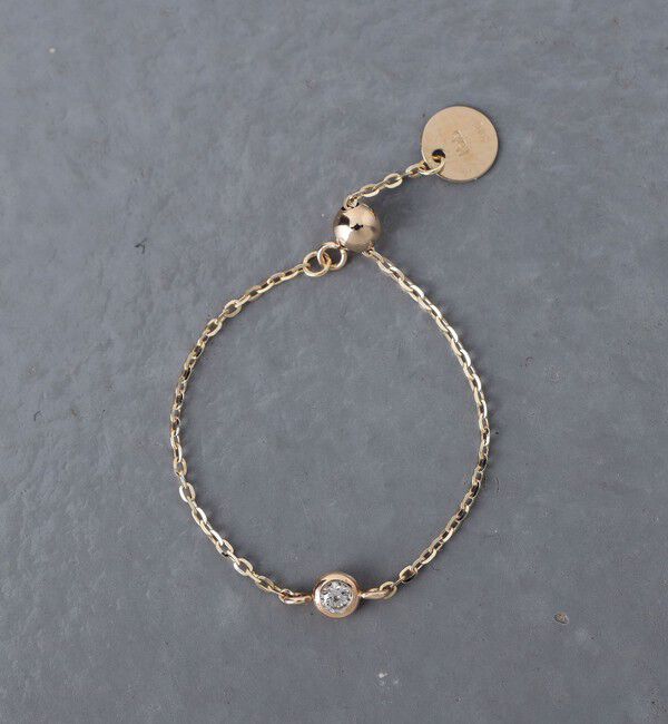 UNITED ARROWS「＜les bonbon＞ADJ DIA リング」|リング|GOLD