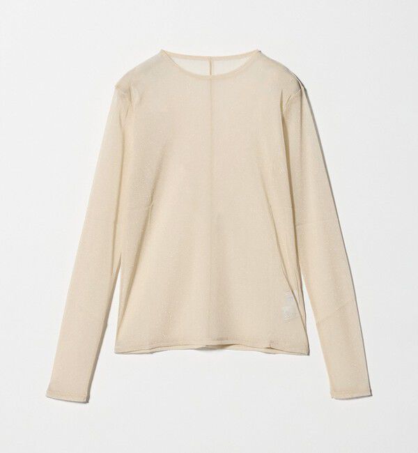 UNITED ARROWS「チュールジャージー グリッター カットソー」|Tシャツ・カットソー|GOLD