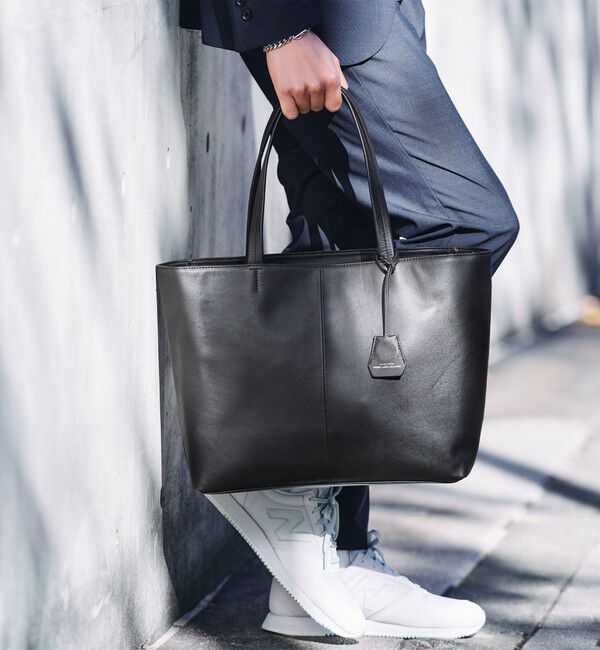 UNITED ARROWS green label relaxing「GLR ファンクショナル V2 レザー トートバッグ」|トートバッグ|