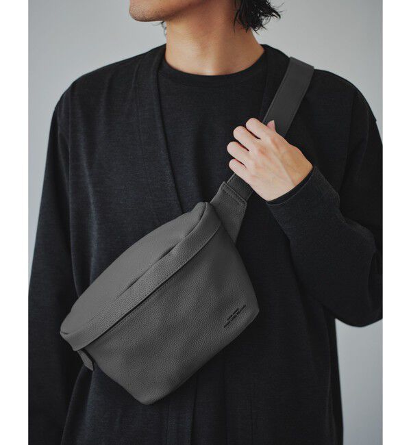 UNITED ARROWS green label relaxing「CIBO レザーライク ウエストバッグ」|その他|MD.GRAY