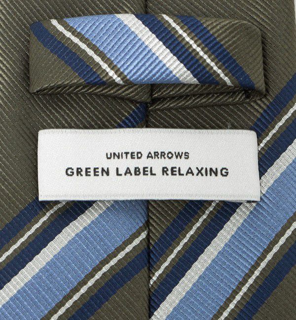 UNITED ARROWS green label relaxing「GLR ポリエステル ウォッシャブル ストライプ3 ネクタイ」|ネクタイ・蝶ネクタイ|