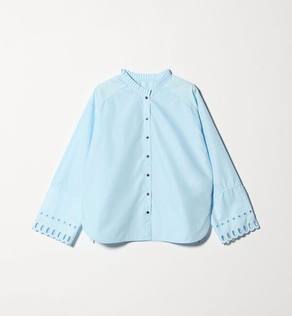 EMMEL REFINES「＜EMMEL REFINES＞EM ソデスカラシシュウ シャツ」|シャツ・ブラウス|