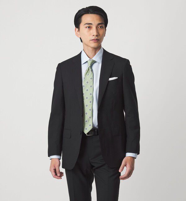 UNITED ARROWS green label relaxing「REDA トロピカル 無地 2B RV スーツジャケット」|スーツ|