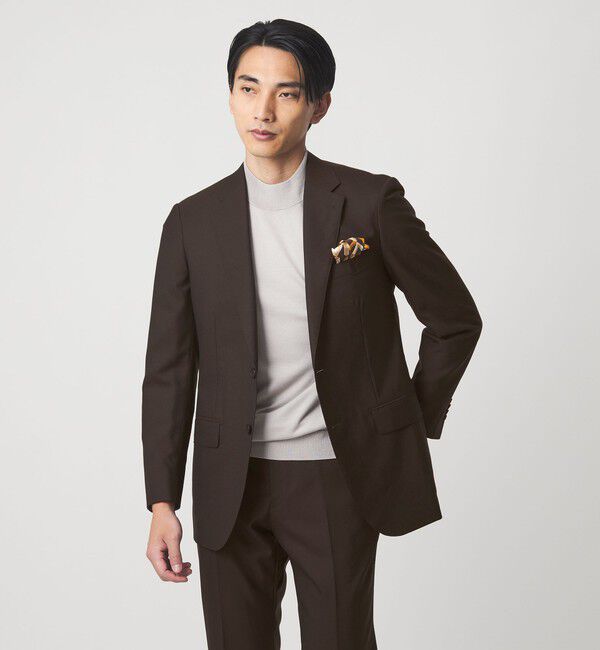 UNITED ARROWS green label relaxing「REDA トロピカル 無地 2B RV スーツジャケット」|スーツ|