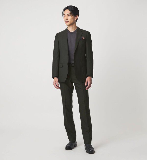 UNITED ARROWS green label relaxing「REDA トロピカル 無地 2B RV スーツジャケット」|スーツ|