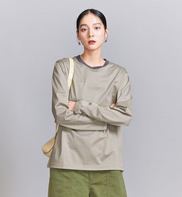 BEAUTY&YOUTH UNITED ARROWS「コットン天竺 ロングスリーブ カットソー」|Tシャツ・カットソー|その他4