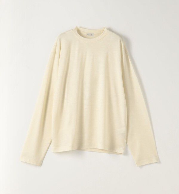 STEVEN ALAN「＜Steven Alan＞ウール ジャージー ロングスリーブ Tシャツ」|Tシャツ・カットソー|