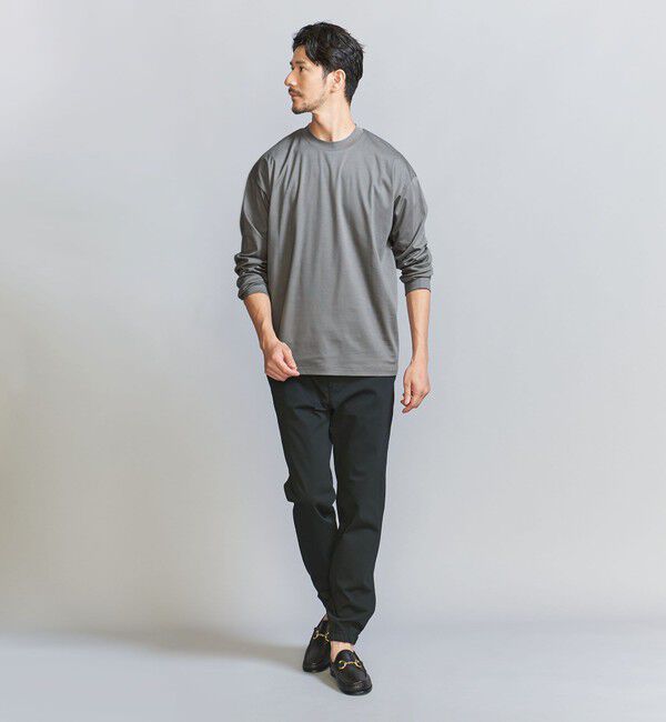 BEAUTY&YOUTH UNITED ARROWS「【WEB限定 WARDROBE SMART】NORITAKE クルーネック リラックス テーパード カットソー」|Tシャツ・カットソー|
