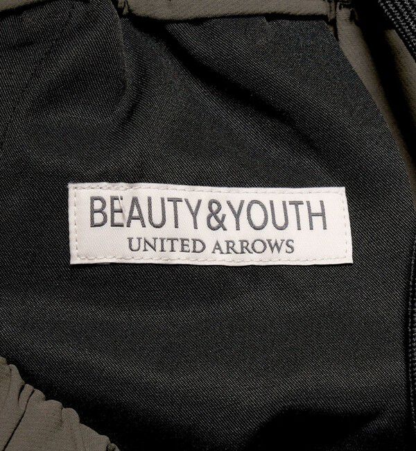 BEAUTY&YOUTH UNITED ARROWS「ダブルクロス 4WAY ナイロン 1プリーツ イージーパンツ NO.5」|チノ|