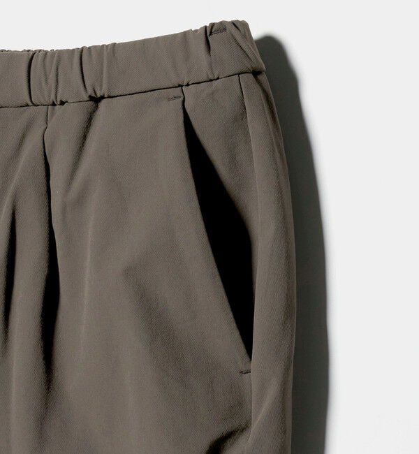 BEAUTY&YOUTH UNITED ARROWS「ダブルクロス 4WAY ナイロン 1プリーツ イージーパンツ NO.5」|チノ|