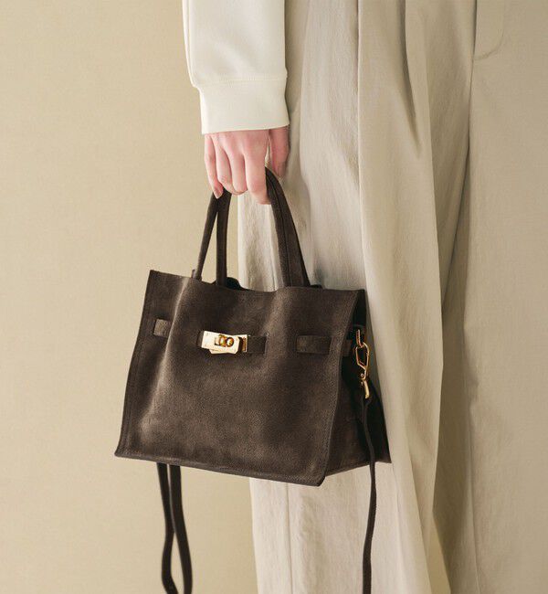 BEAUTY&YOUTH UNITED ARROWS「＜VIOLAd&rsquo;ORO＞スエード 2WAY トートバッグ」|ショルダー・メッセンジャー|